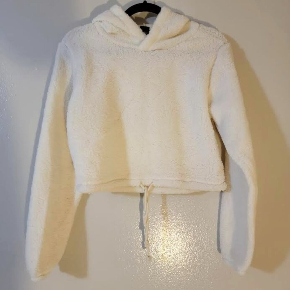 Wild Fable Cropped Fleece Hoodie